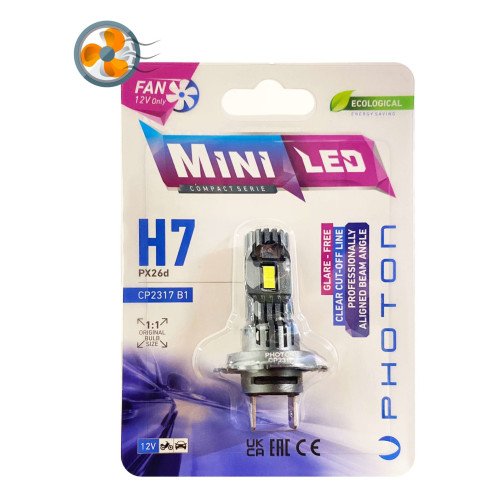 Photon Mini H7 Compact Fan Led
