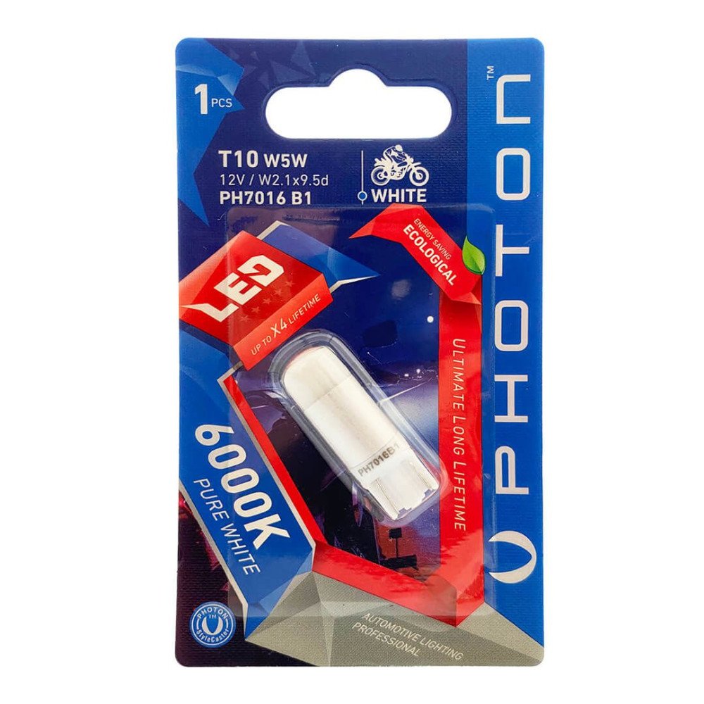 Photon T10 W5W Blister  