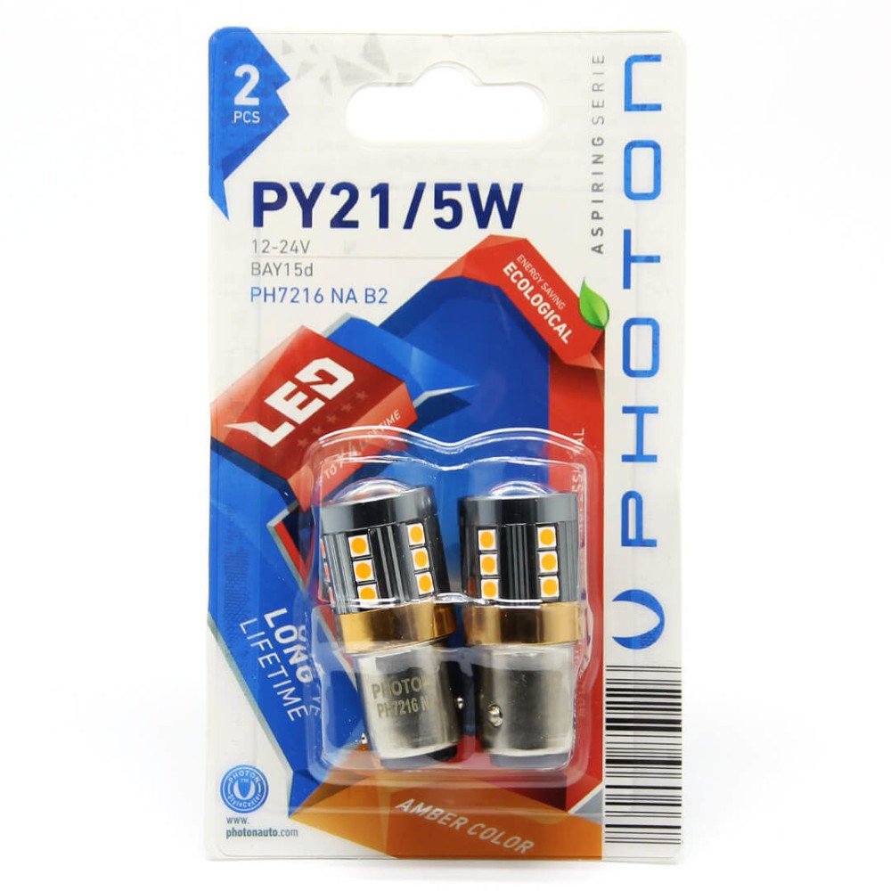Photon P21/5W Orange LED 1016 