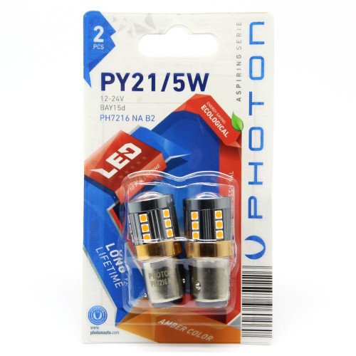 Photon P21/5W Orange LED 1016 